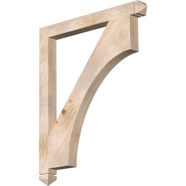 Ekena Millwork Westlake Arts & Crafts Smooth Bracket, Douglas Fir, 3 1/2"W x 38"D x 46"H BKT04X38X46WTL03SDF - main